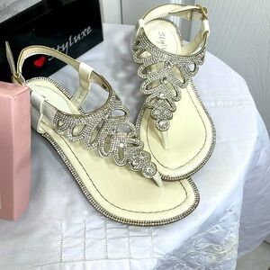 Styluxe Adorned Sandals